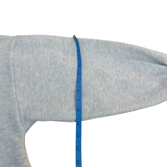 Princess Polly 777 Angel Number Grey Oversized Hoodie Fleece Pullover Jumper - Picture 5 of 11